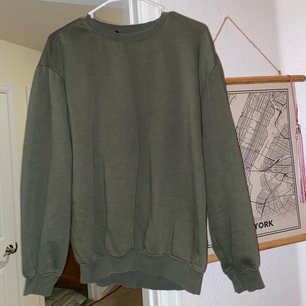Olive Green Crewneck